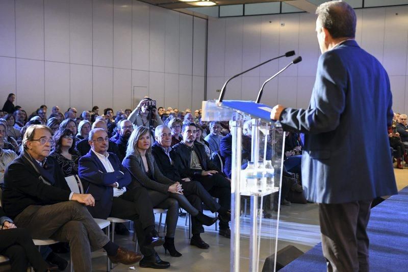 Acto de presentación de la campaña "Somos Zaragoza", del PSOE