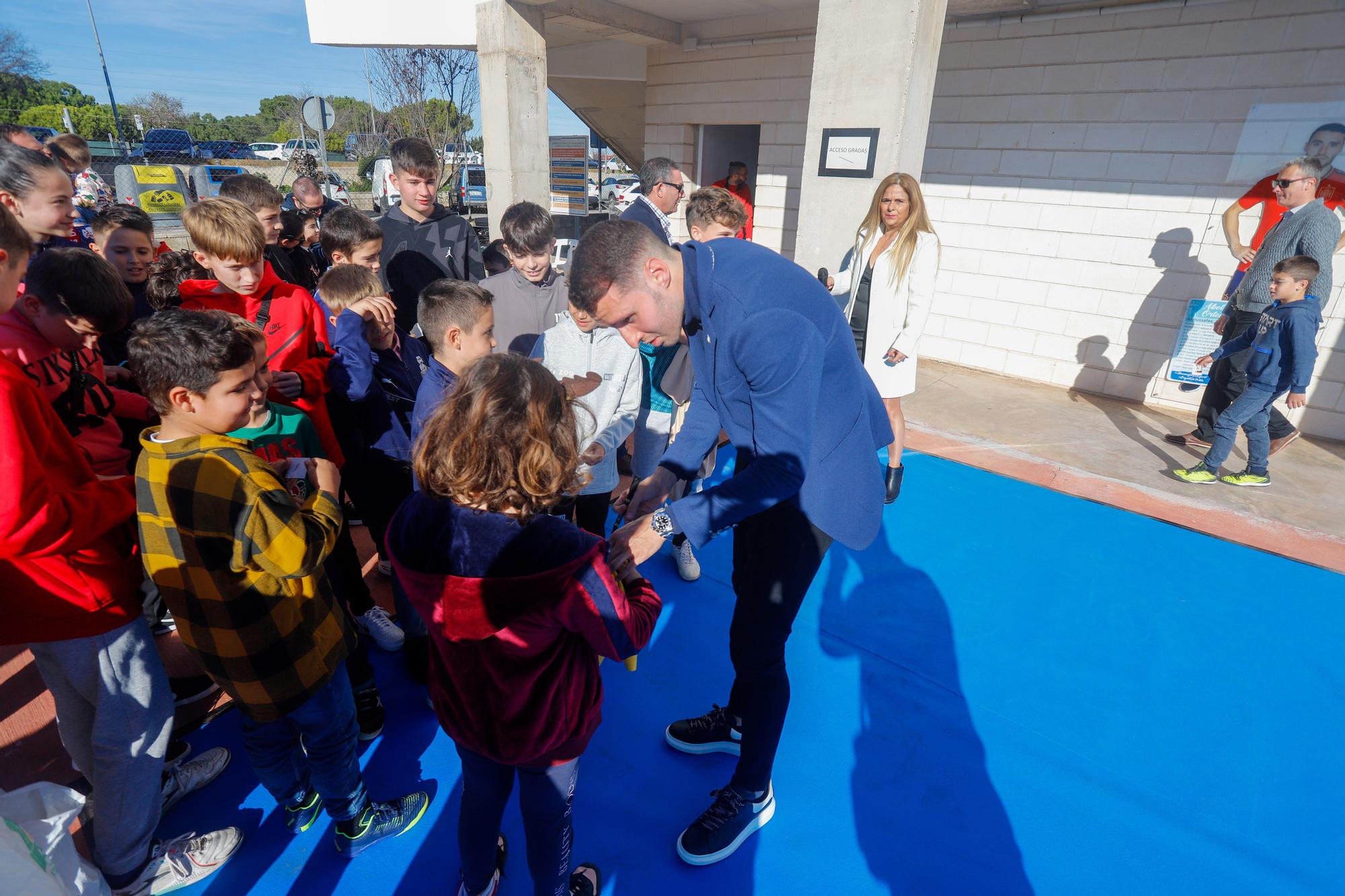 Las mejores imágenes del homenaje a Abel Ruiz