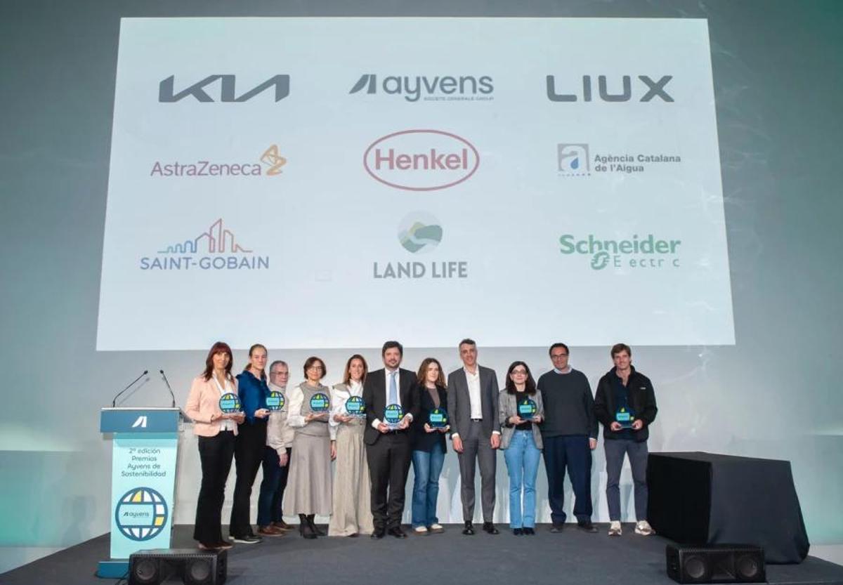 Ayvens reconoce a ocho empresas en la segunda edición de sus Premios de Sostenibilidad