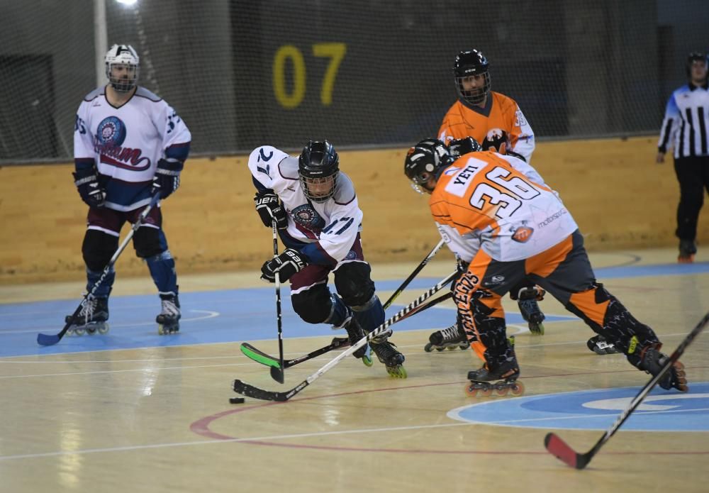 Jornada de hockey inline en el Palacio