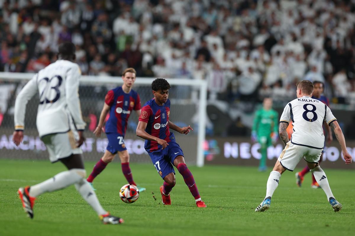 Supercopa de España. Final. Real Madrid - FC Barcelona, las mejores imágenes