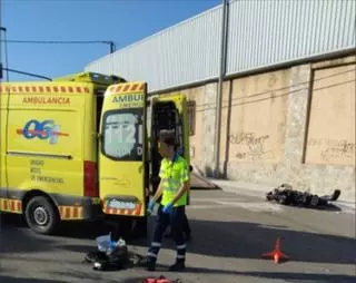 Muere un motorista tras chocar con un tráiler en Molina