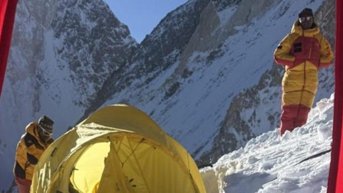 Una imágen de uno de los campamentos instalados por la expedición. | HC