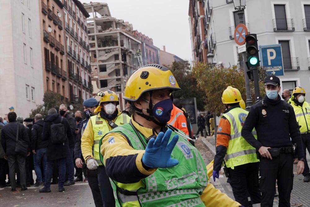 Violenta explosión en Puerta de Toledo.