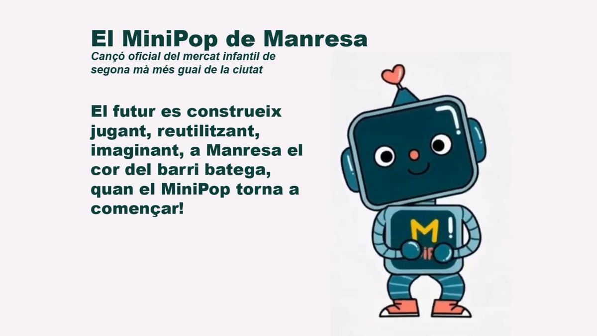El nou himne del mercat MiniPop de Manresa
