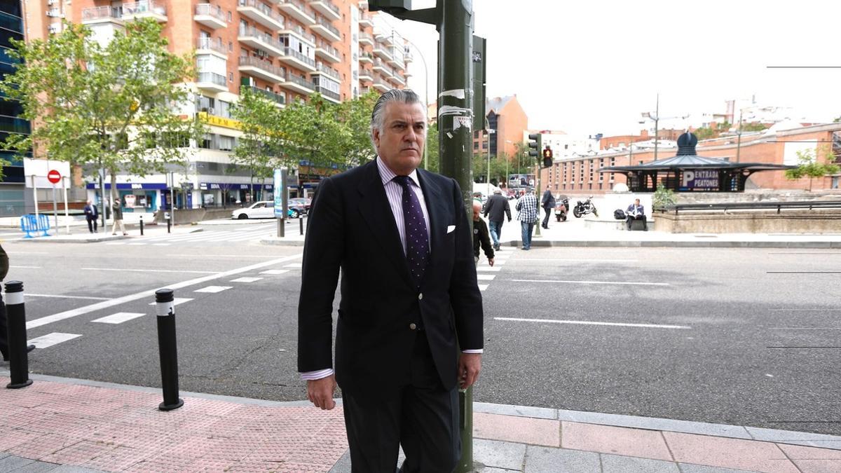Luis Bárcenas, el pasado mes de mayo, en Madrid.