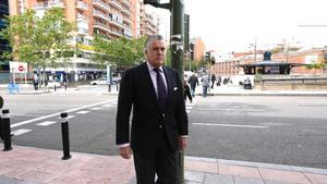 Luis Bárcenas, el pasado mes de mayo, en Madrid.