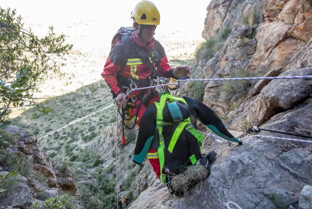 Dron al rescate en Alicante