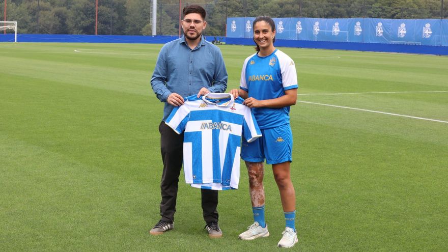 Marina Artero, jugadora del Dépor Abanca: &quot;Fran Alonso me ha dado más confianza para creérmelo y sentirme más importante&quot;