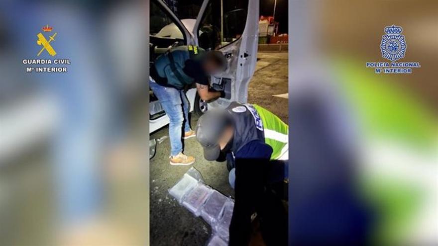 Golpe al  tráfico de cocaína entre la Península y Canarias