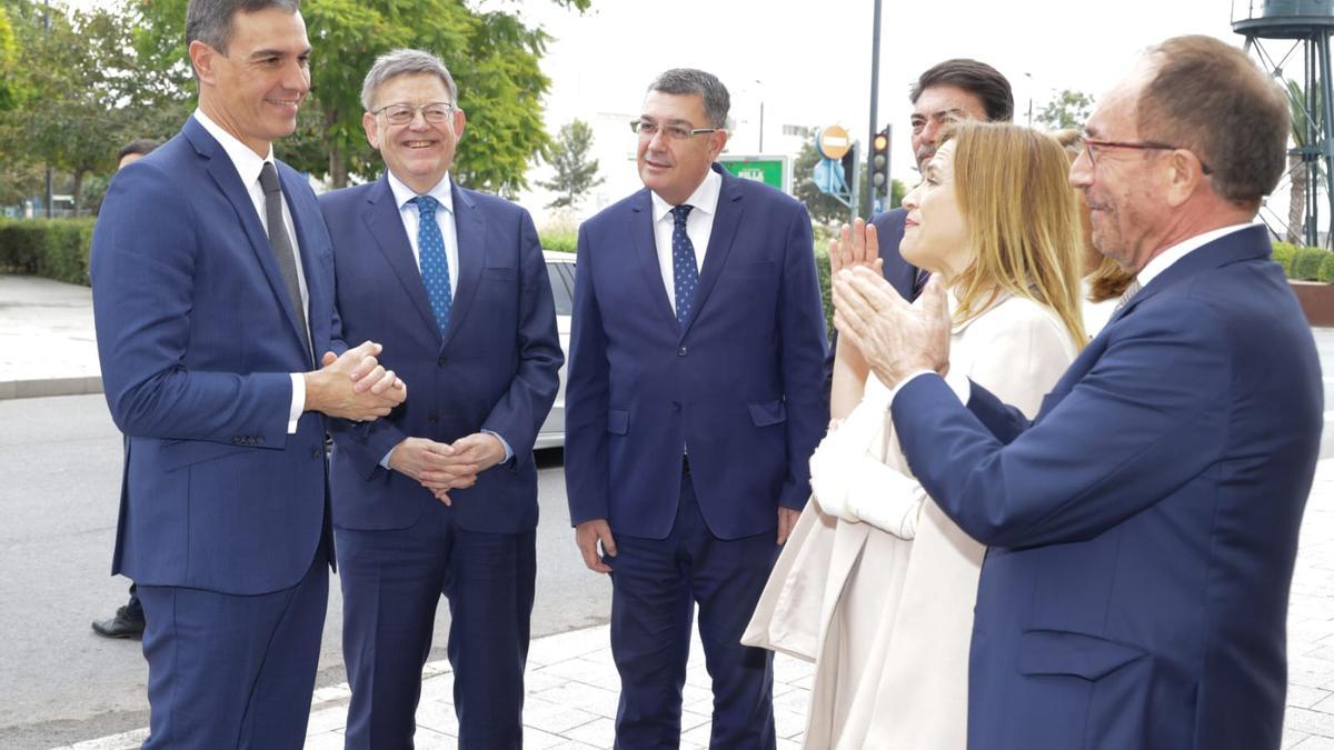 Dirigentes políticos y jefes de estado llegan a Casa Mediterráneo en la cumbre europea celebrada en Alicante