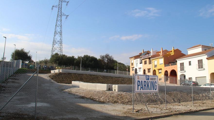 Así es el nuevo aparcamiento público gratuito situado en Estación de Cártama