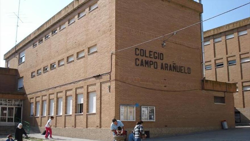 El colegio Campo Arañuelo sufre problemas para canalizar el agua