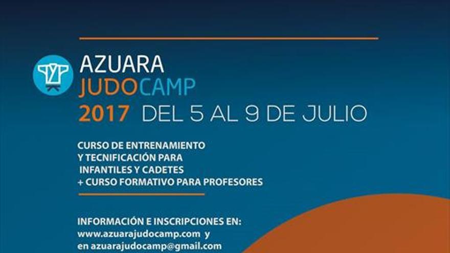 Más de 200 deportistas participarán en el Azuara Judo Camp