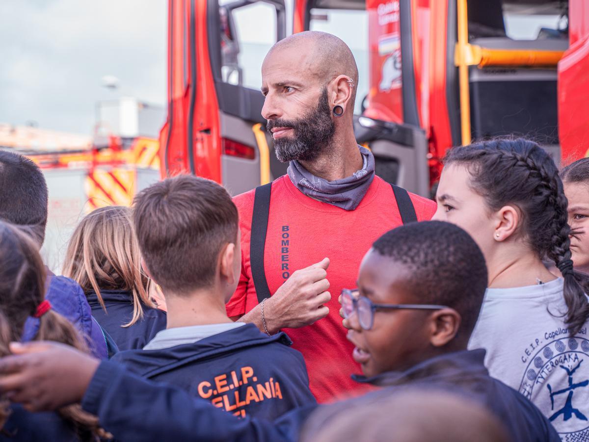 Jornadas educativas por el 35º aniversario de los bomberos de Lanzarote