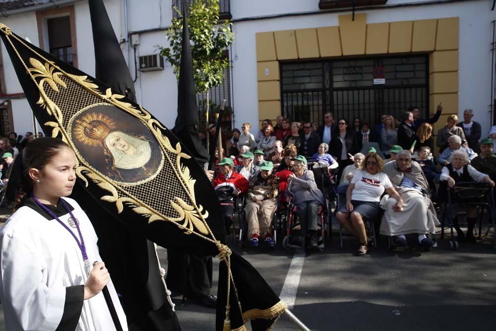 Desfile del Nazareno en su barrio