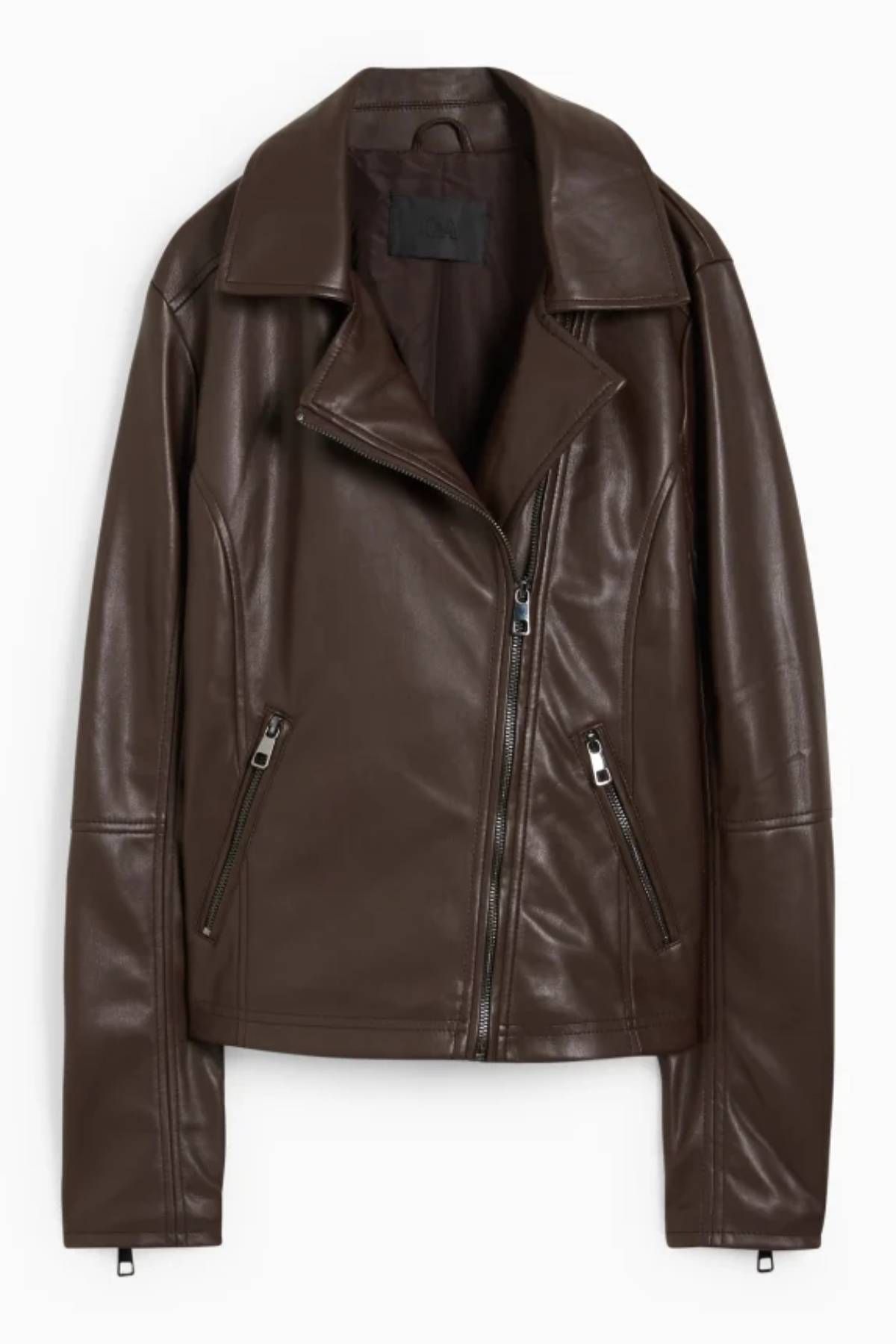 Chaqueta biker de C&amp;A (precio: 17,99 euros)