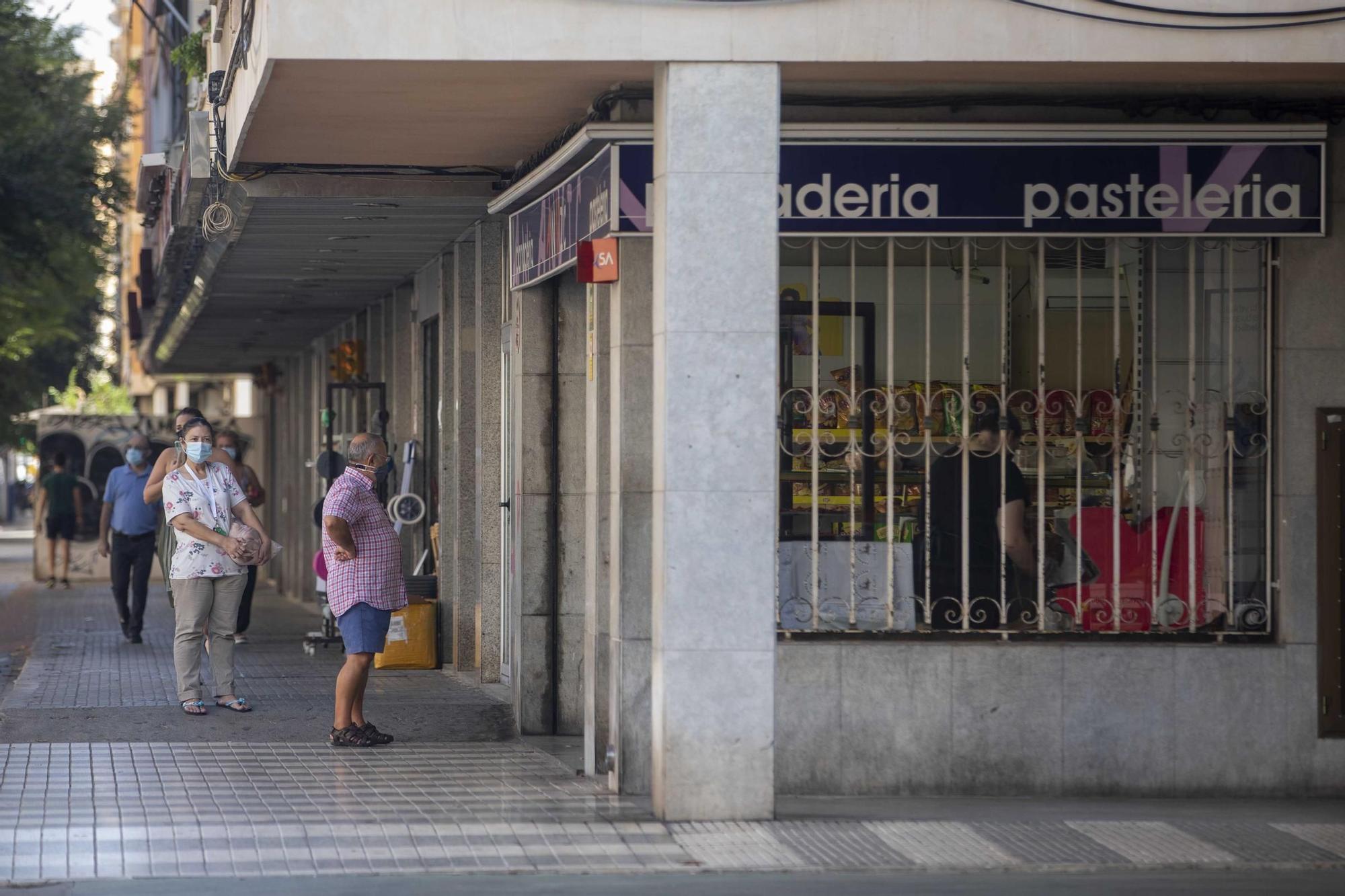 Tranquilidad fuera de lo normal en la zona confinada de Arquitecte Bennàssar