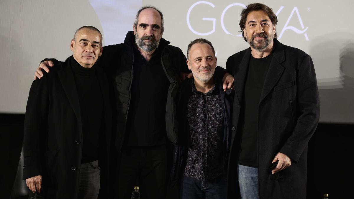 Eduard Fernández, Luís Tosar, Javier Gutiérrez e Javier Bardem son los nominados al Goya 2022 a mejor actor protagonista.