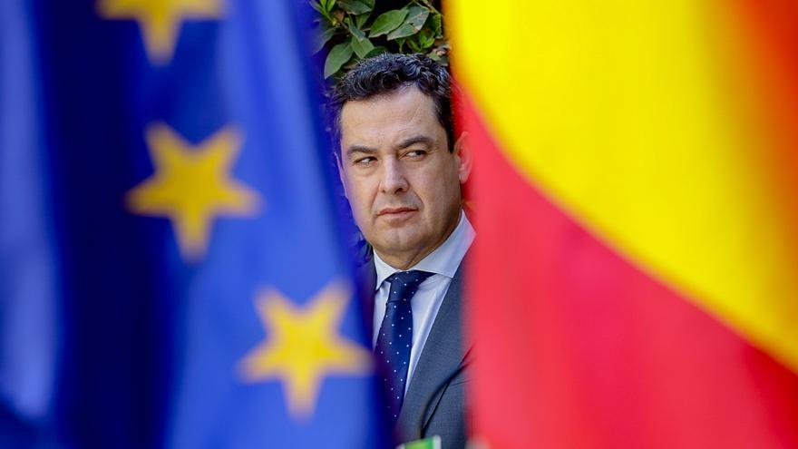 Comparecencia de Juanma Moreno para convocar las elecciones andaluzas