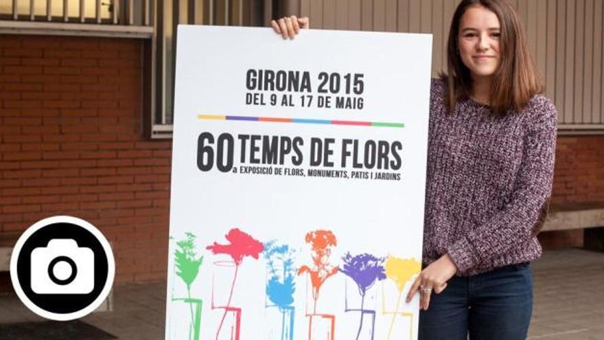 La imatge d&#039;uns gots amb flors centra el cartell de Temps de Flors