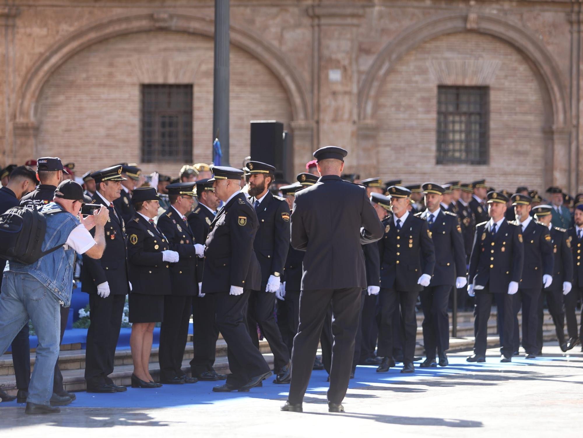 La Policía Nacional de Valencia celebra el Día de los Santos Ángeles Custodios