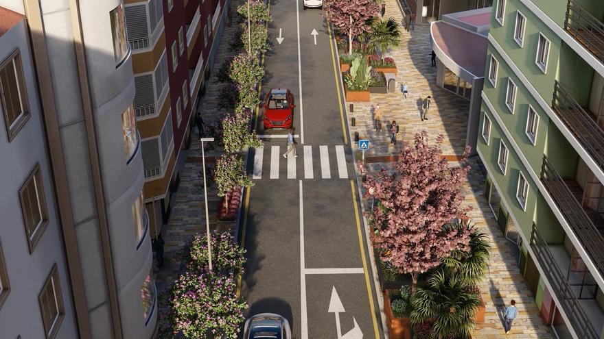 Así será el corredor verde que transformará el barrio murciano de San Andrés
