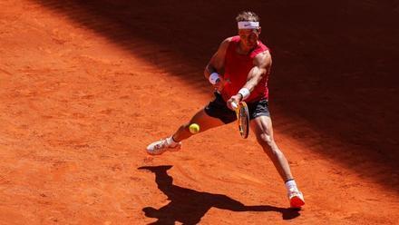 Nadal se entrenó en Madrid