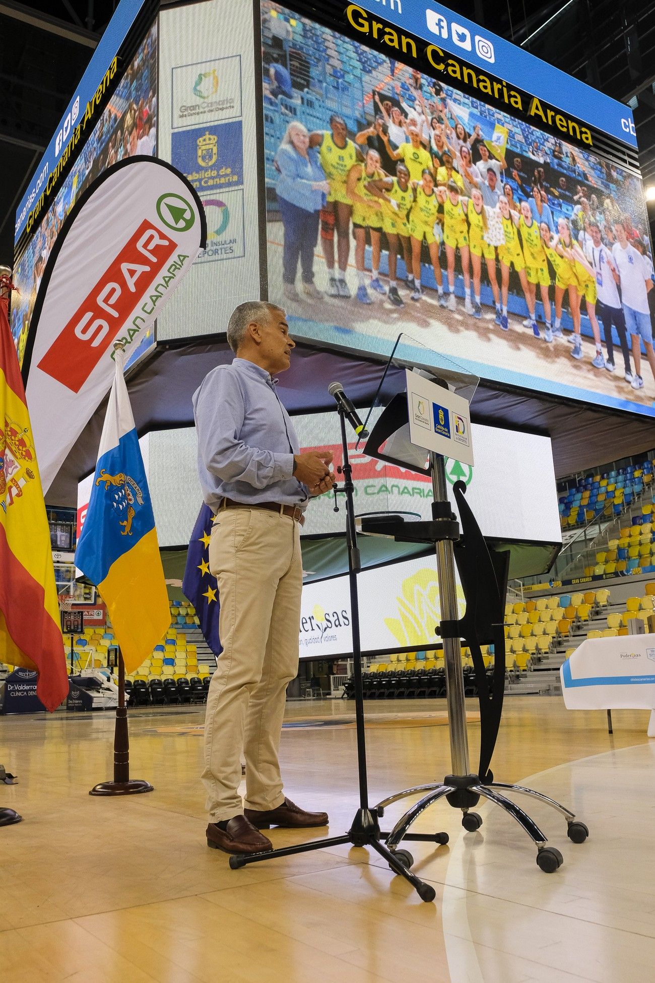 Acto de clausura de la temporada del SPAR Gran Canaria