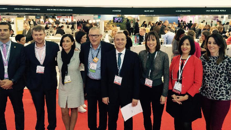 El alcalde Hidalgo preside en Barcelona el Spain Convention Bureau