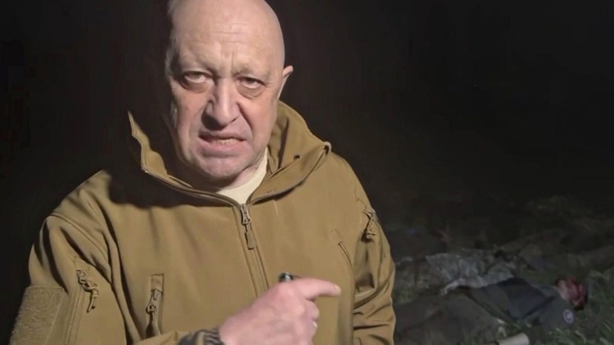 El jefe del grupo paramilitar, Yevgueni Prigozhin.