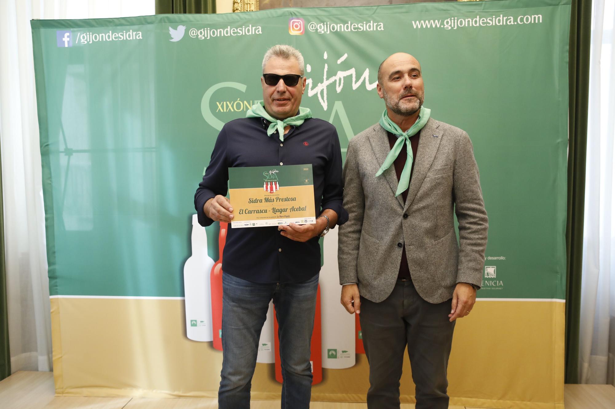 En imágenes: Gijón de Sidra entrega sus distinciones