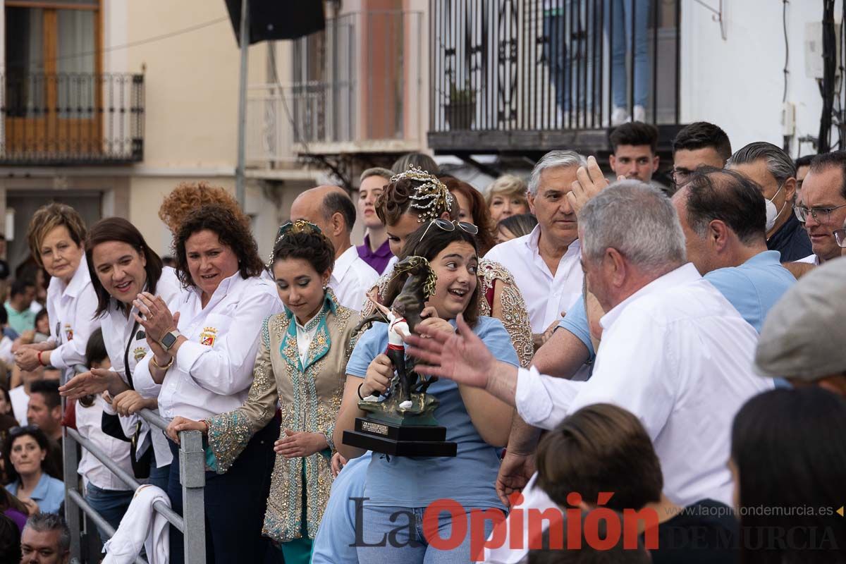 Así ha sido la entrega de premios del concurso morfológico de los Caballos del Vino de Caravaca