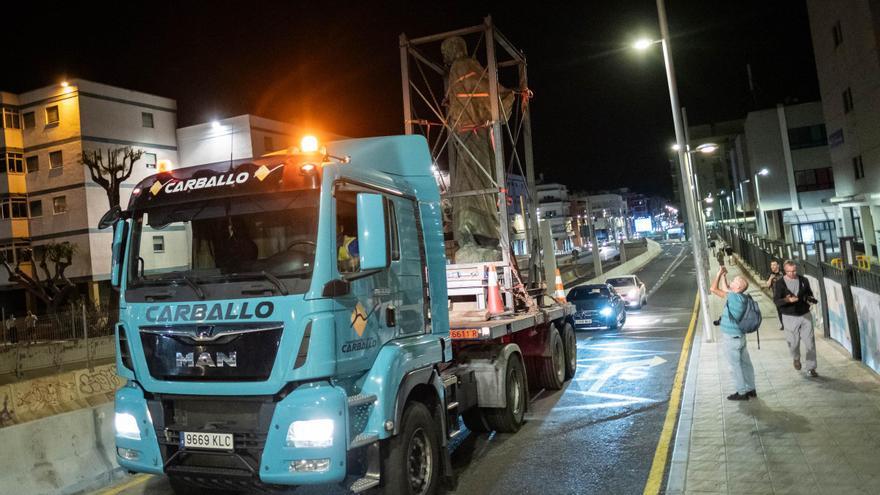 El Padre Anchieta cambia los jardines de la Universidad de La Laguna por una plaza elevada