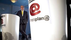 El president de Foment del Treball, Joaquim Gay de Montellà, ha participat en el fòrum de debat Primera Plana.