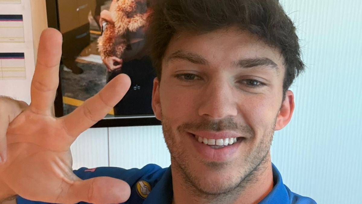 Gasly celebra recuperar el tercer puesto en Mónaco 2026