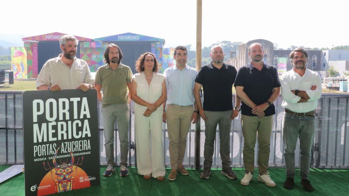 Presentación institucional del festival este lunes en Portas.