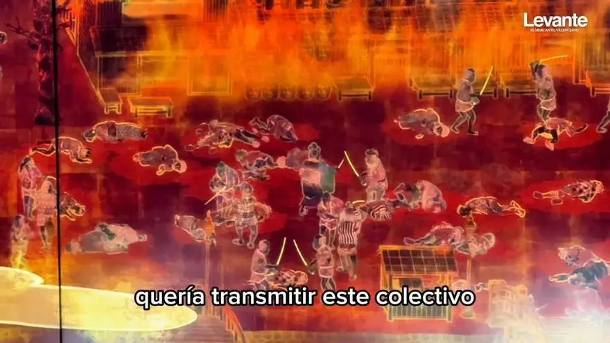 Las llamas se expanden por 'El mundo del cambio irreversible' del Centro Hortensia Herrero