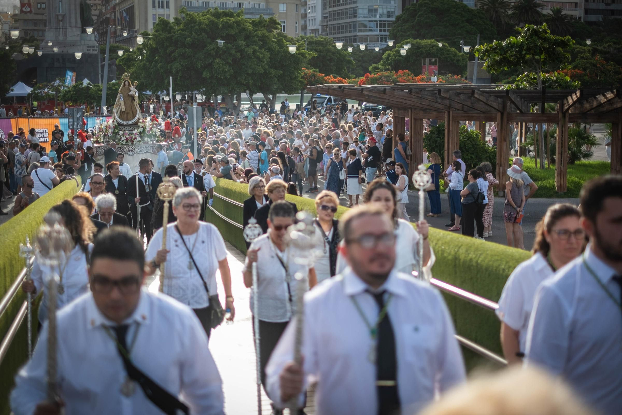 Procesión de la Virgen del Carmen en Santa Cruz de Tenerife