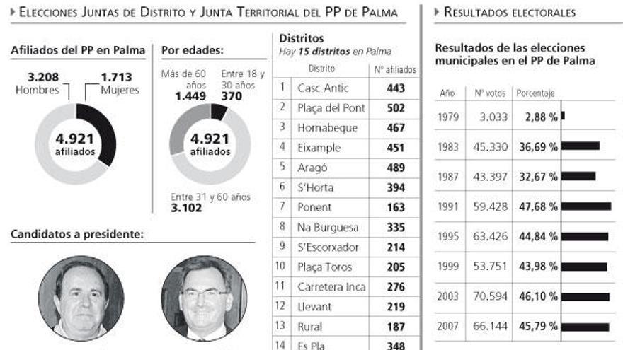 Elecciones en el PP de Palma