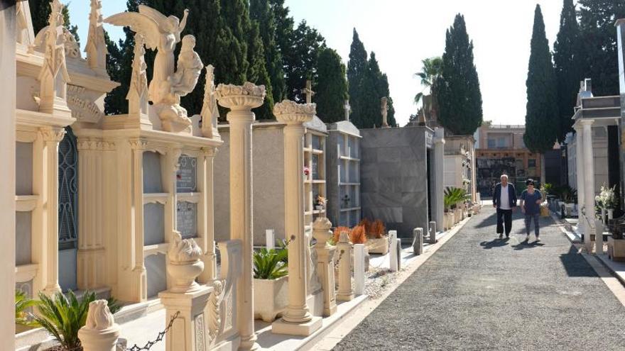 El cementerio municipal de Santa Bárbara de Elda en una imagen reciente.