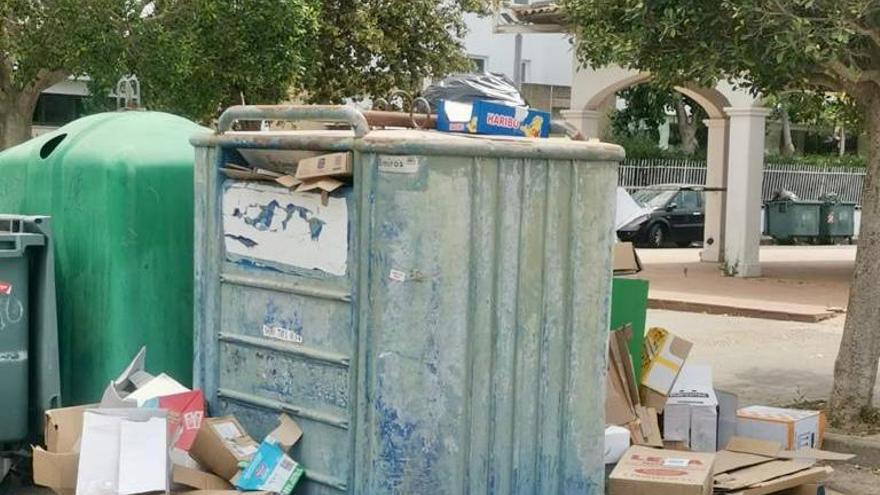 Temor en Alcúdia por el daño de la huelga de residuos a la imagen turística del municipio