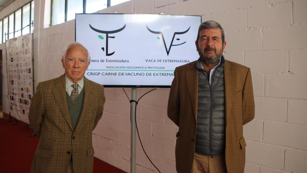 Enrique de Muslera, presidente, y Miguel Morillo Velarde, director técnico de la Indicación Geográfica Protegida.