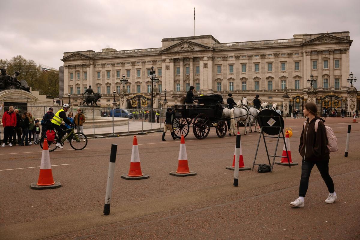 Londres se prepara para la coronación del rey Carlos III