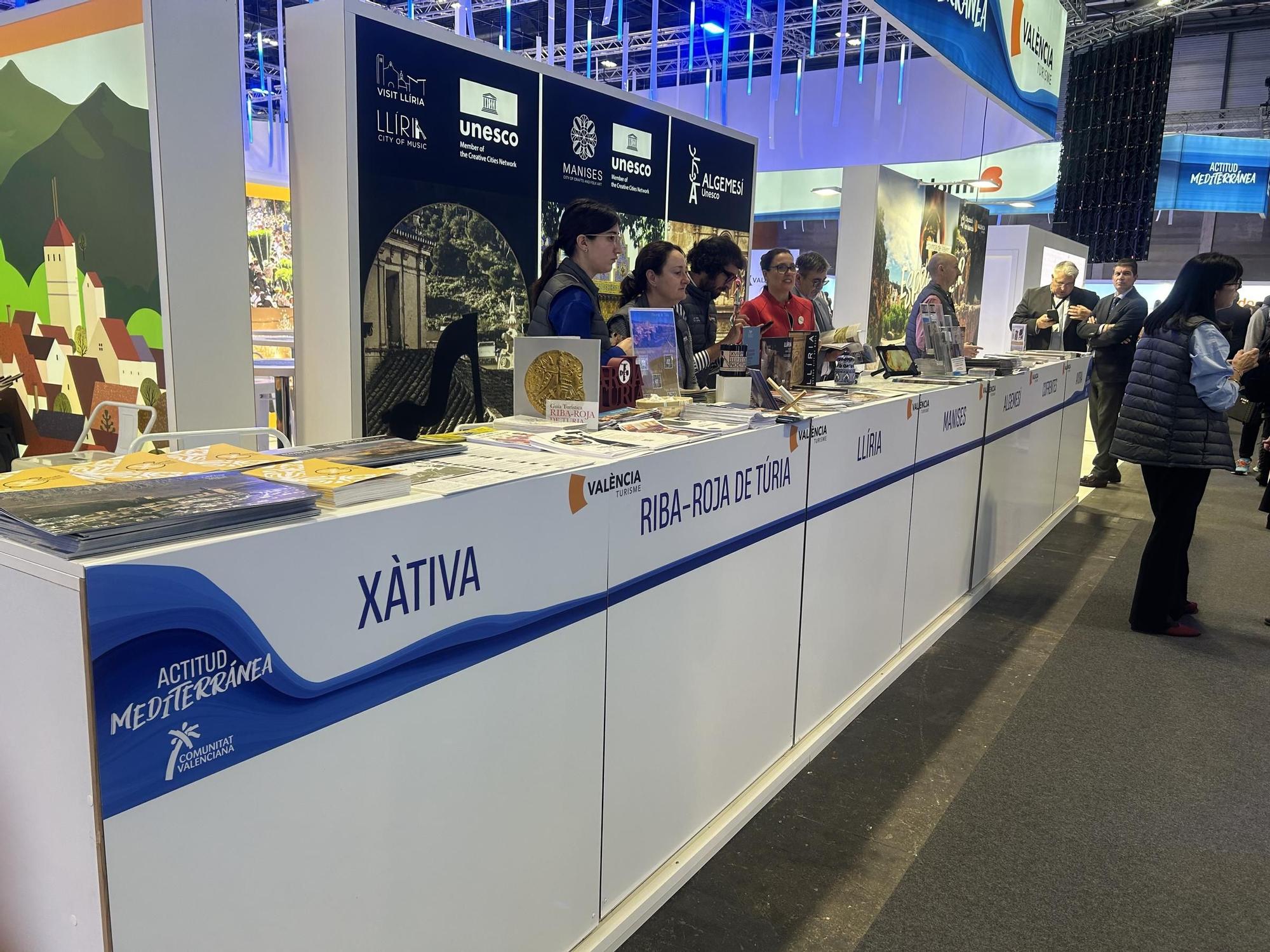 Así se muestra Xàtiva en el mayor escaparate mundial del turismo