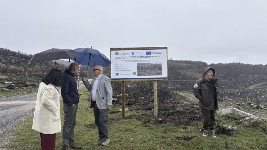 s euros para trabajos forestales por el fuego en España se destina a Ourense