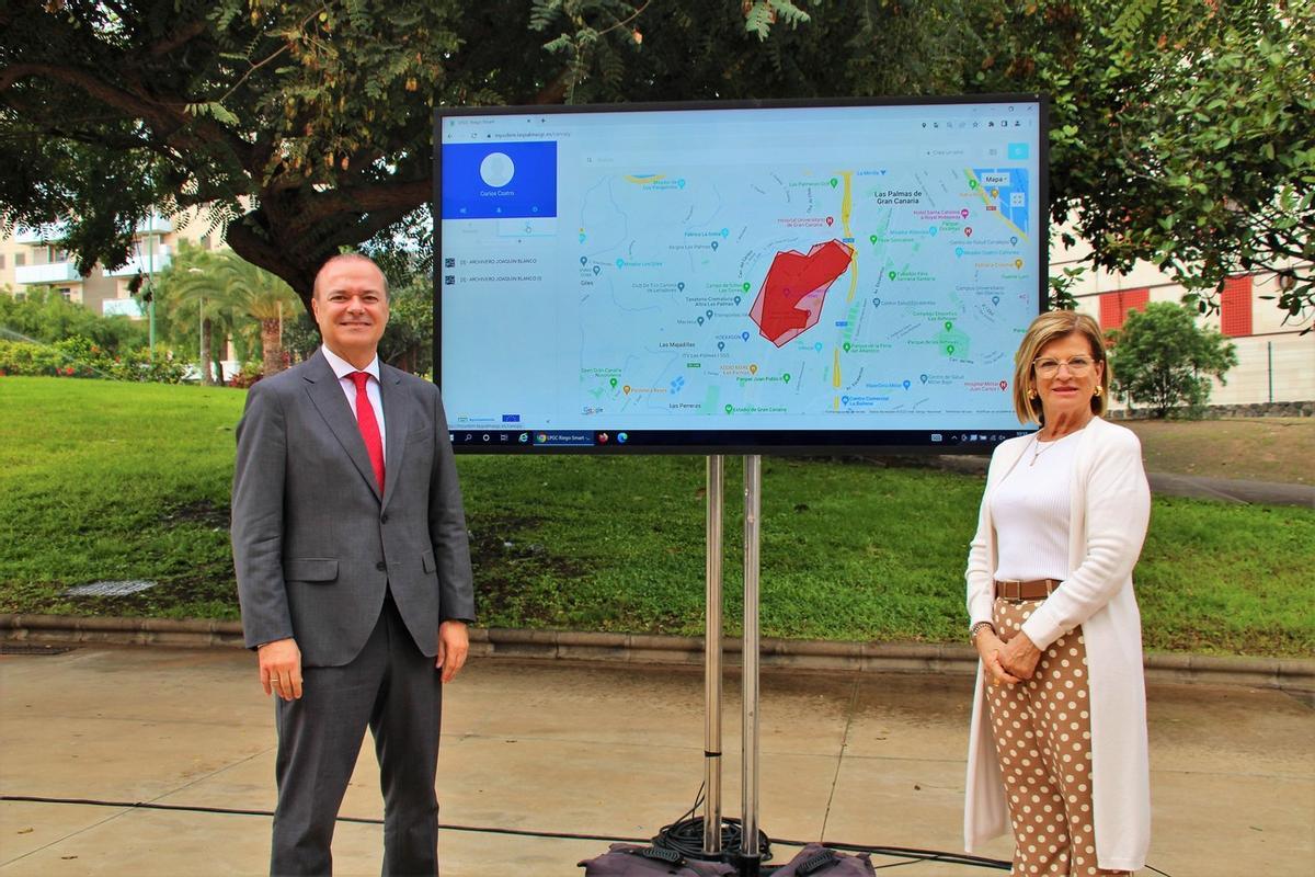 Imagen del acto de presentación de la de LPA Inteligencia Azul.