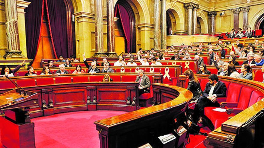 El Parlament aprova donar suport a la vaga