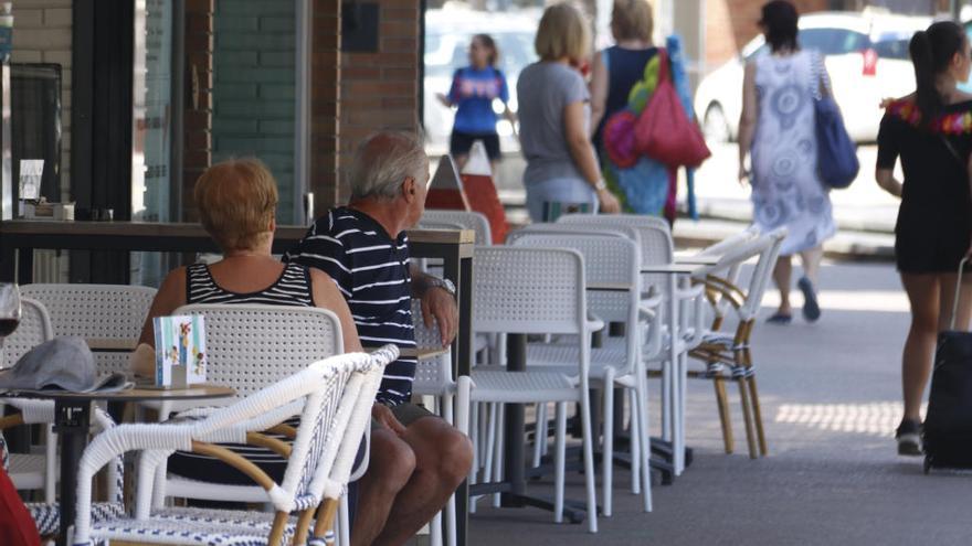 Una terrassa a Lloret de Mar