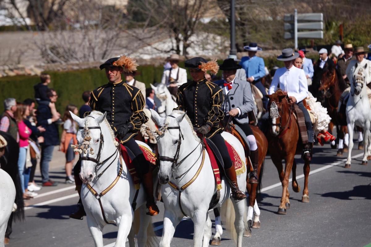 Cientos de caballistas y engances participan en la Marcha Hípica del 28-F en Córdoba